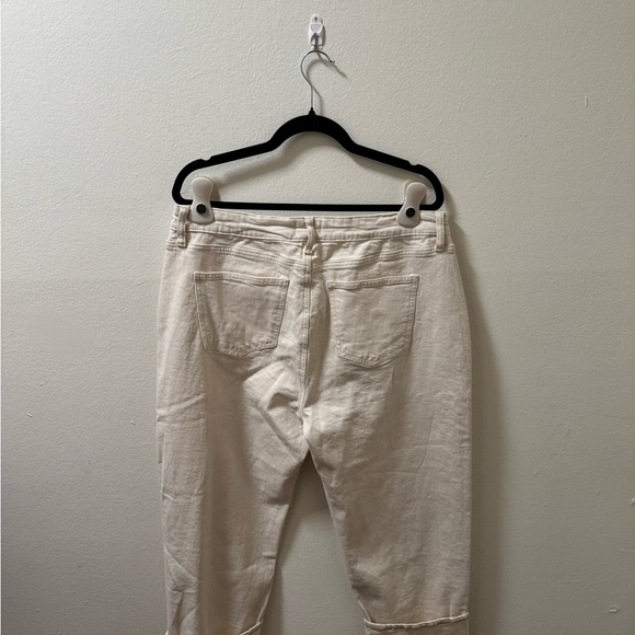 Women's Cream Pants - Picture 6 of 6
